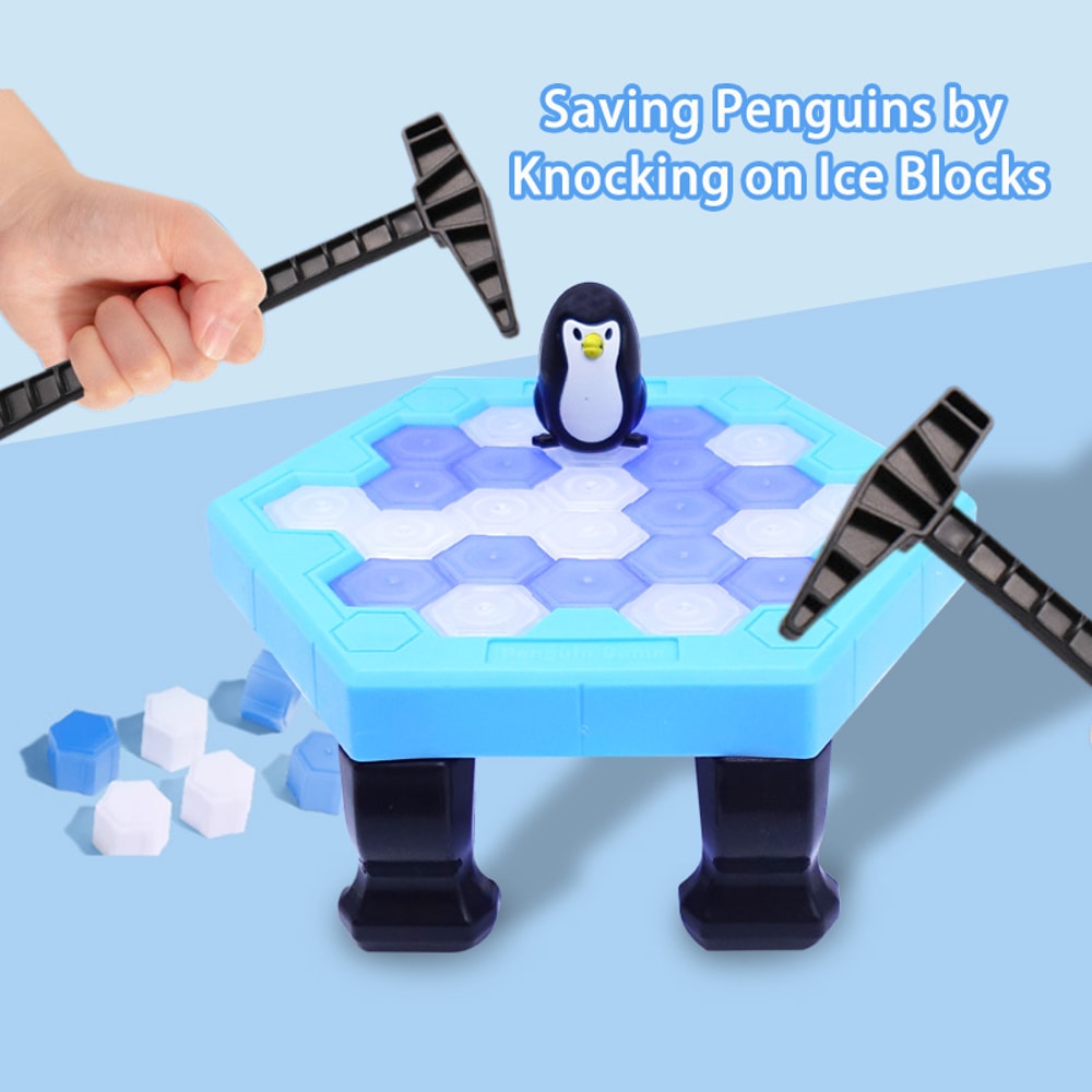 Save Penguin Ice-Breaking Game Fun Tabletop Game for Family & Kids