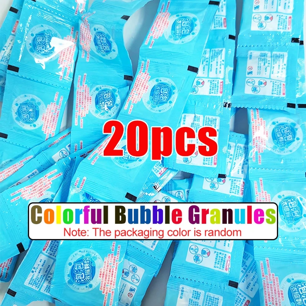 Colorful Bubble Machine Refill Liquid Granules 7