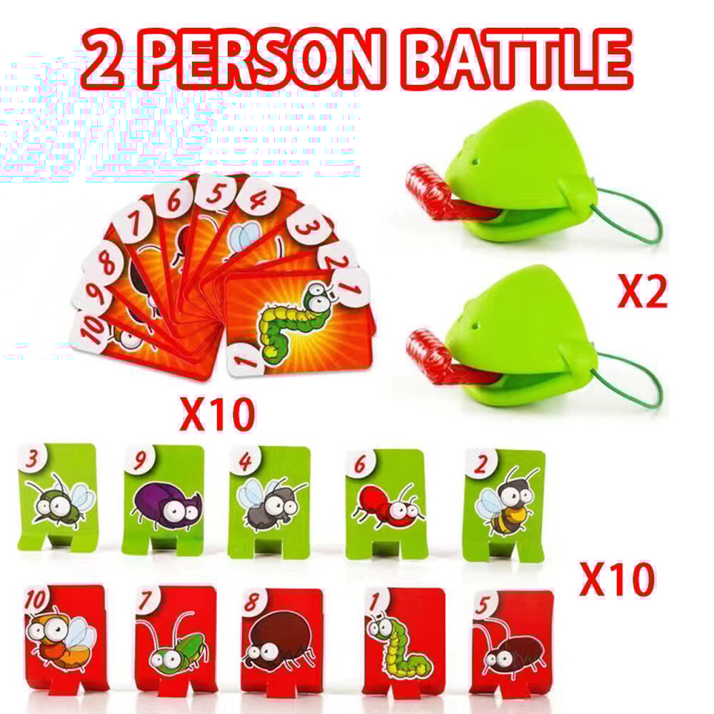 Frog Lizard Mask Board Game For Kids Family Party Fun 6