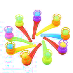 magic blowing pipe floating ball game for kids parties