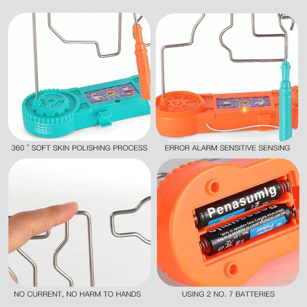 Fire Line Electric Touch Maze Puzzle for Children Interactive Focus & Creativity Game