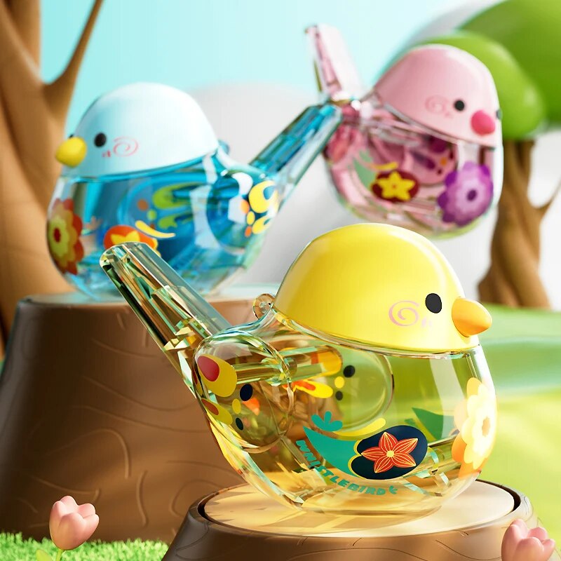 Water Bird Whistle Toy for Infants Musical Bird Call for Babies