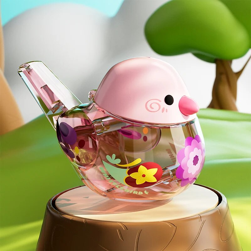 Water Bird Whistle Toy for Infants Musical Bird Call for Babies