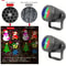 Snowflake Christmas Laser Projector Light with LED Patterns, Waterproof Rotating Holiday Decor