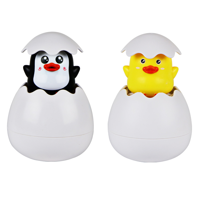 Cute Duck And Penguin Baby Bath Toy Water Spray Bathtub Sprinkler For Toddlers Fun Bath Time Toy 5