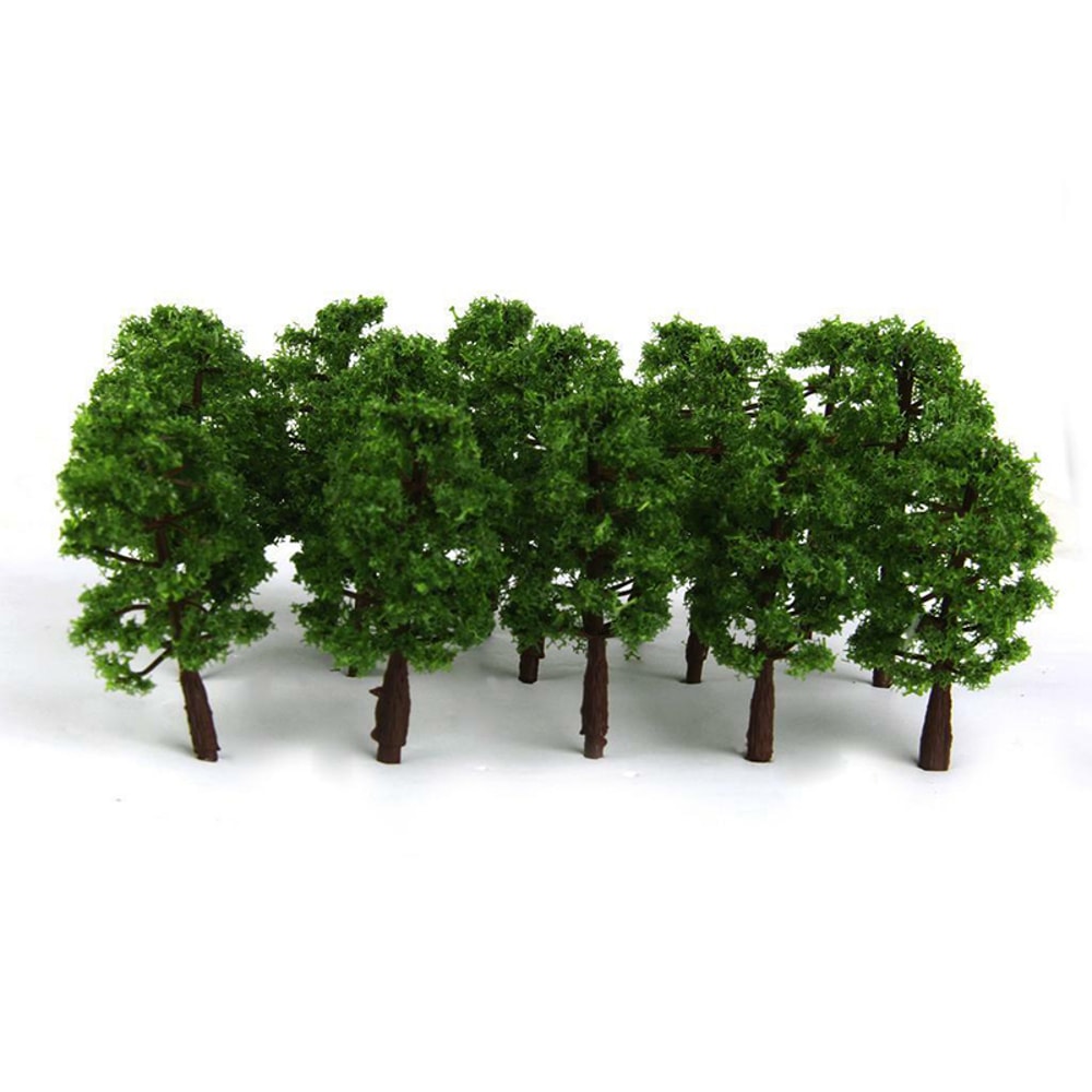 Miniature Model Trees for DIY Train Layouts & Architectural Models