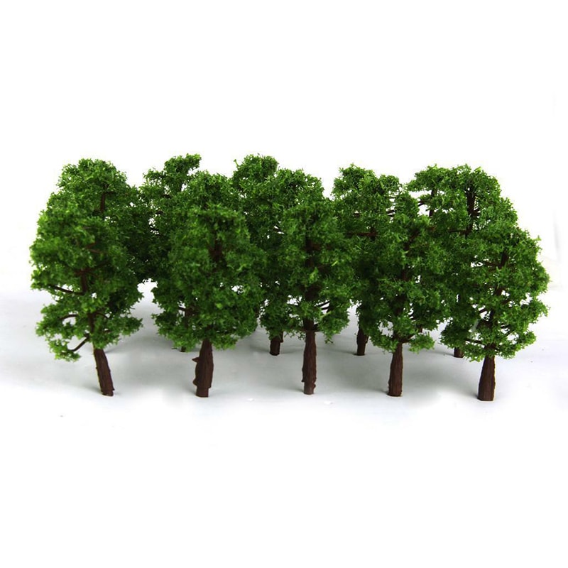 Miniature Model Trees for DIY Train Layouts & Architectural Models