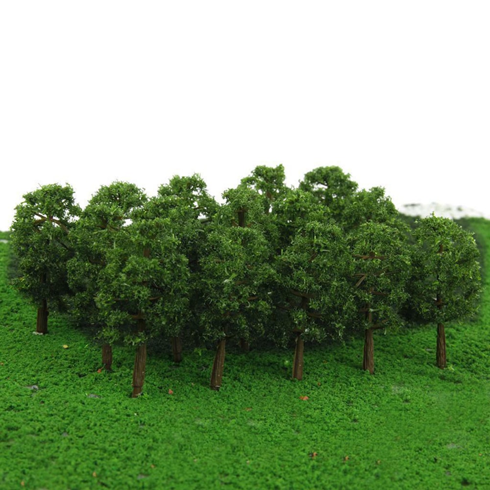 Miniature Model Trees for DIY Train Layouts & Architectural Models
