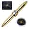 Multifunctional LED Gyro Pen Spinner Fidget Stress Relief Toy Ballpoint Pen Gift 0