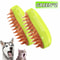 Electric Steamy Brush Massage Comb For Dogs Cats Perfect For Shedding Cleaning Relaxation 6