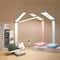 USB Rechargeable LED Desk Lamp with Brightness Levels Foldable & Eye-Protective for Bedside or Bedroom Desk