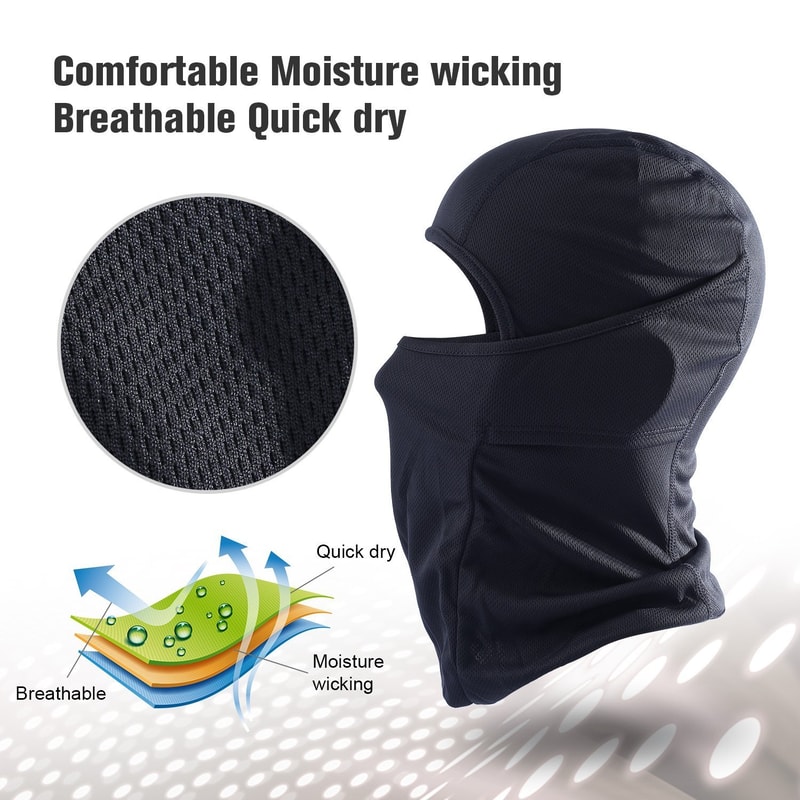 Breathable Full Face Ski Mask For Men Women Outdoor Sports Balaclava 2
