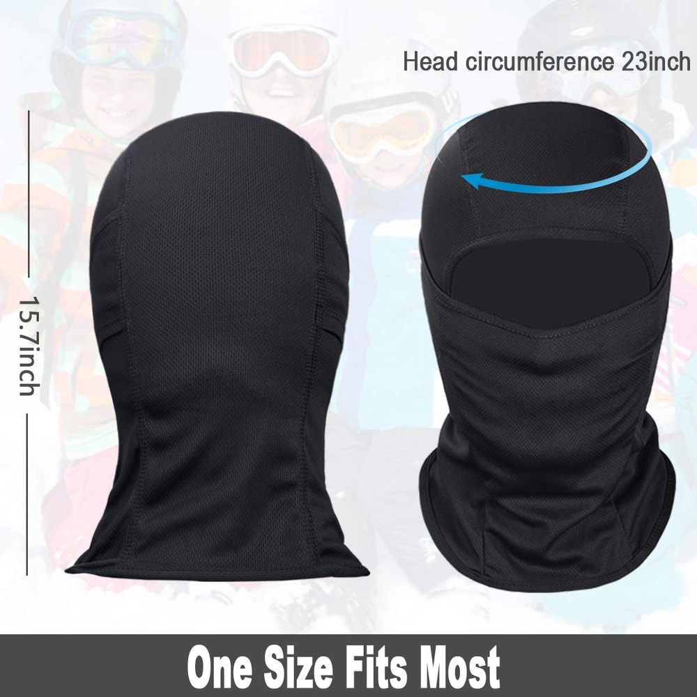 Breathable Full Face Ski Mask For Men Women Outdoor Sports Balaclava 3