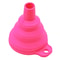 Mini Foldable Silicone Funnel For Fuel Beer Oil And Kitchen Use 6