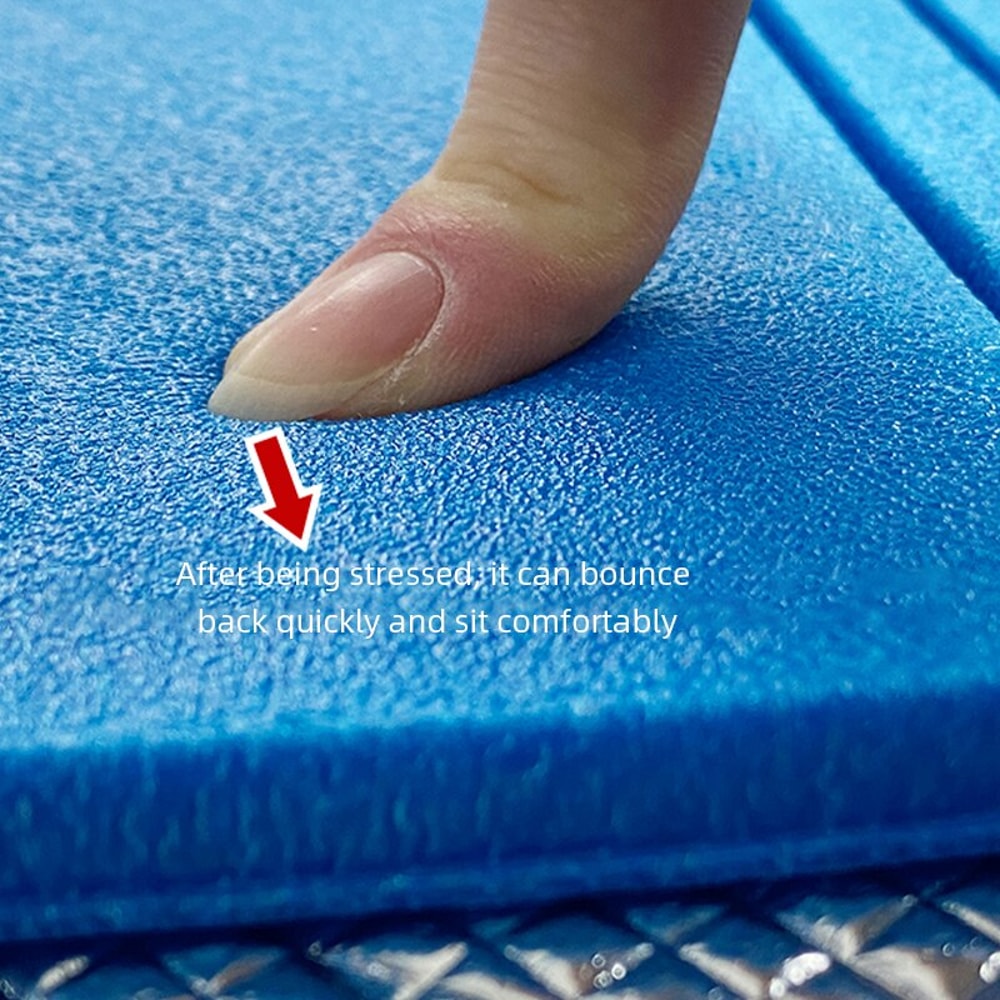 Portable Waterproof Foam Folding Cushion Mat For Camping Beach MoistureProof Compact Durable 4