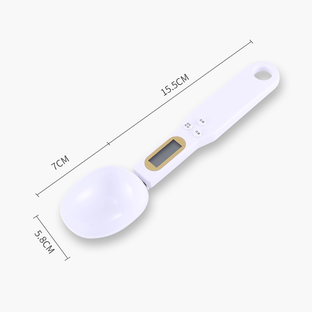 Mini LCD Digital Kitchen Scale Capacity, Precision for Food, Coffee & Milk Measurement