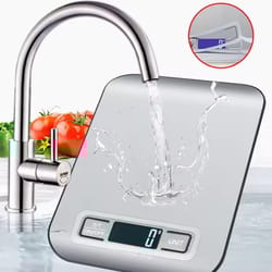 digital kitchen scale stainless steel panel precision electronic scale for food, jewelry, and baking