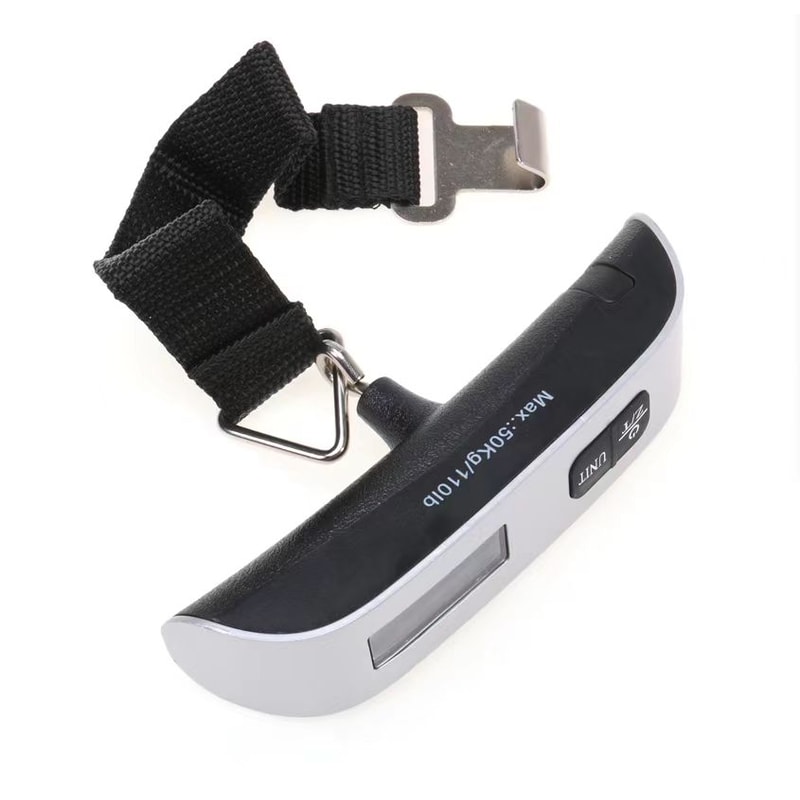 Digital LCD Display Luggage Scale Capacity, Compact Travel Weighing Scale for Suitcases and Baggage