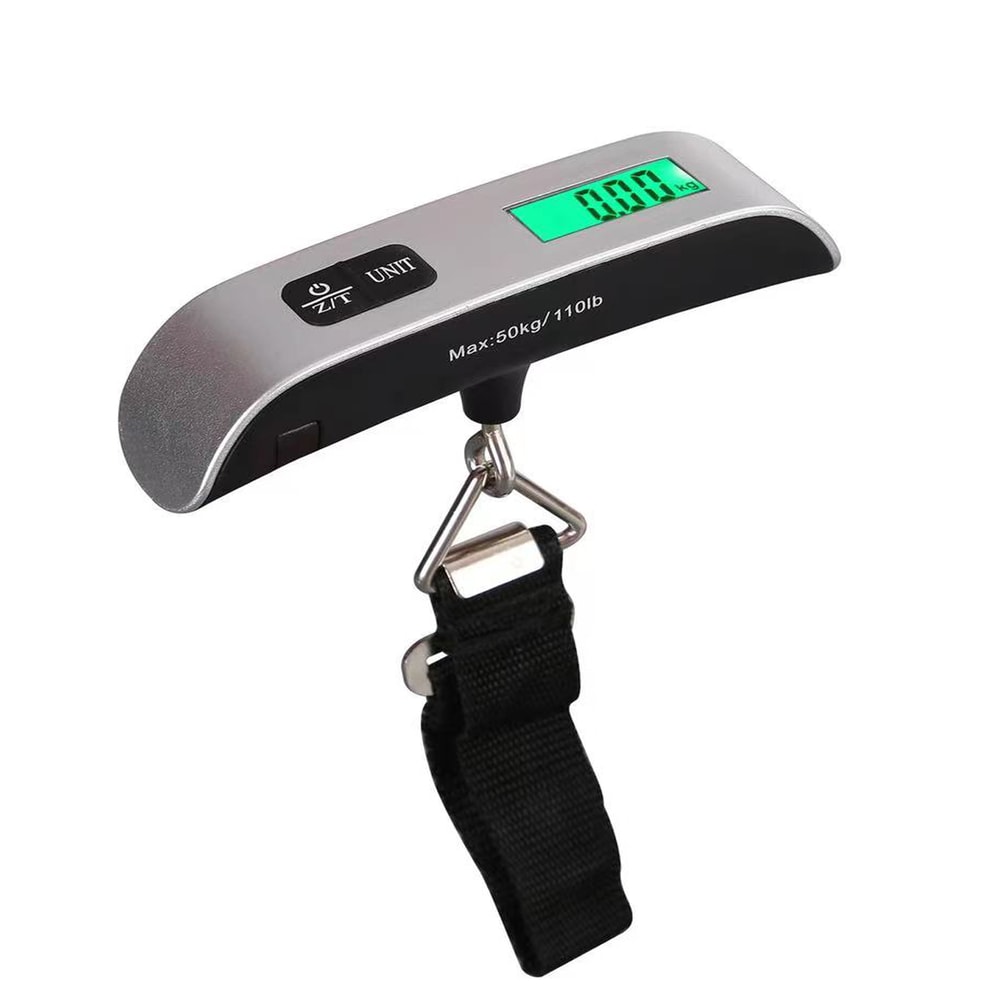 Digital LCD Display Luggage Scale Capacity, Compact Travel Weighing Scale for Suitcases and Baggage
