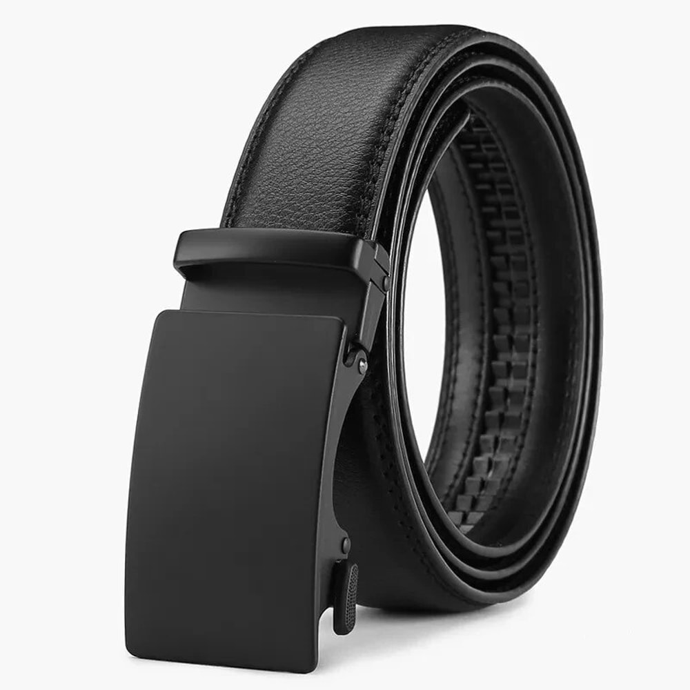 Luxury Men Belt | Genuine PU Leather, High Quality Metal Buckle for Jeans & Cargo Pants