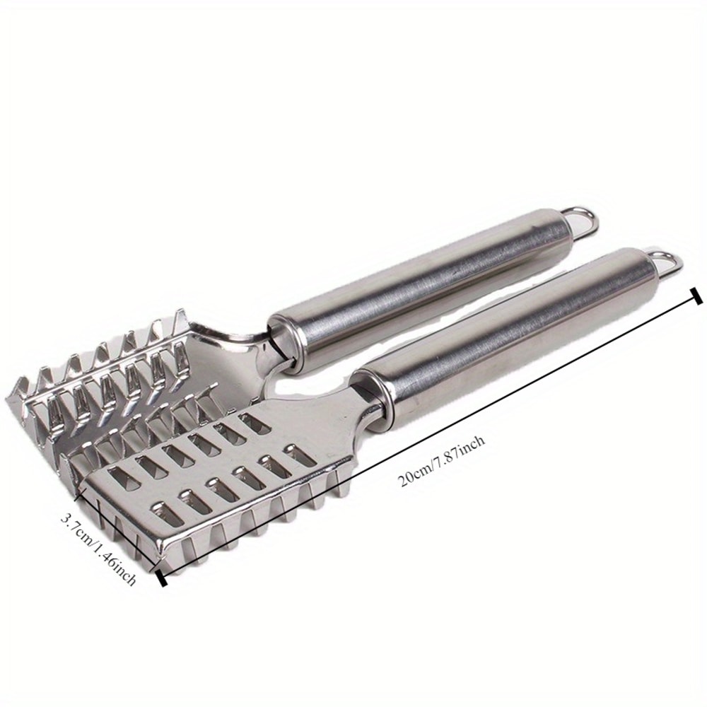 Stainless Steel Fish Scale Scraper Knife for Filleting & Boning