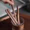 Creative Walnut Wood Coffee Stirrer Long Handle Wooden Dessert Mixing Spoon 5
