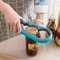 Multi Purpose Can Opener with Non-Slip Grip for Beer Bottles & Kitchen Use