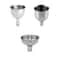 Mini Stainless Steel Funnel Set for Kitchen and Bar Liquid Dump Tool for Easy Pouring into Hip Flask, Wine