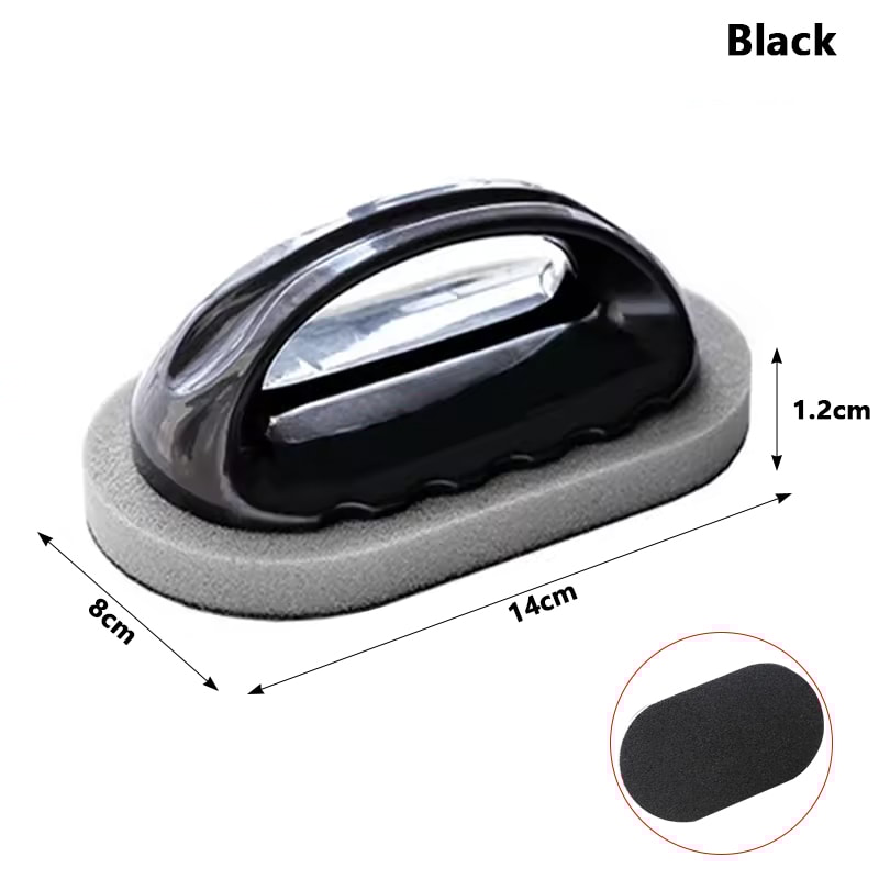 Magic Emery Sponge Cleaner For Kitchen Bath Household Rust Removal With Handle 5