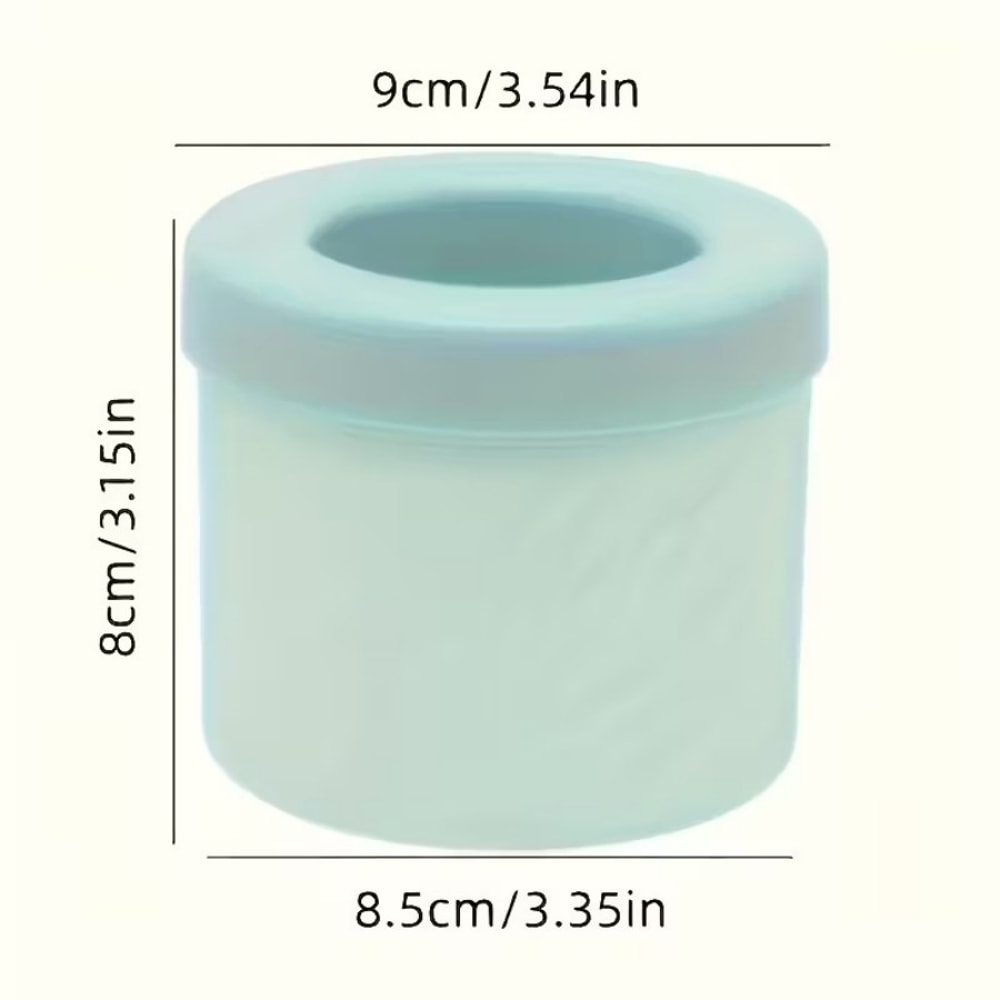 Silicone Ice Cube Tray with Leak Proof Lid Easy Release, Stackable & Dishwasher Safe for Whiskey Cocktails