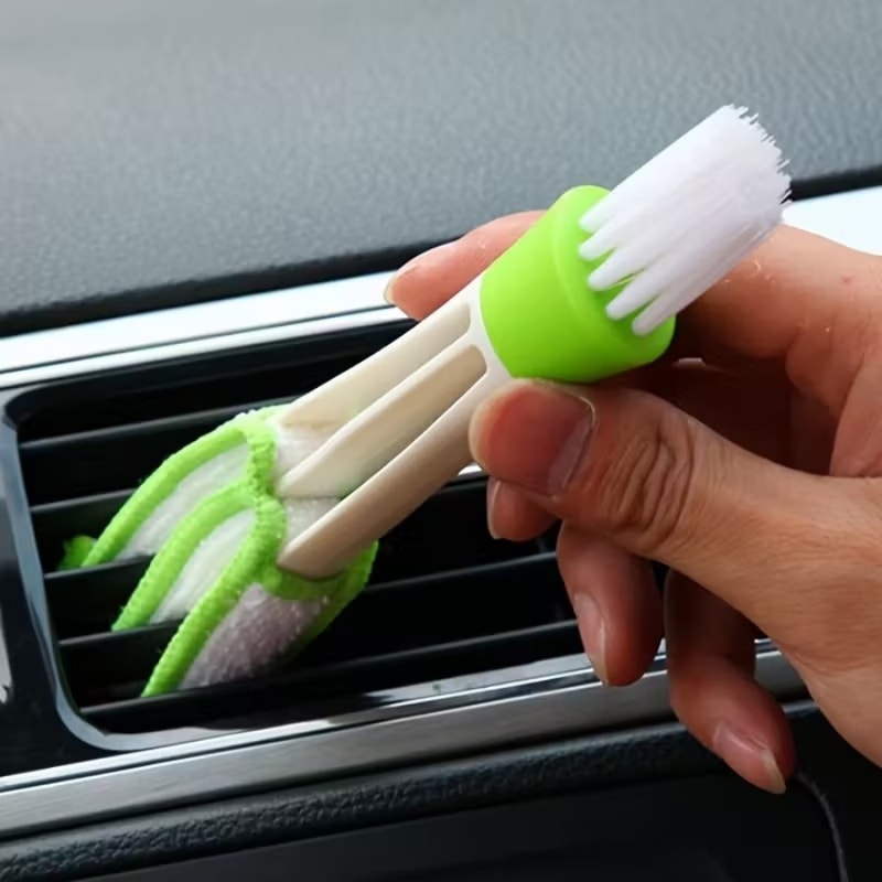 Blind Duster Venetian Blind Cleaner Claw Microfiber Brush, Anti-Static & Scratch-Proof for Air Conditioner Vents