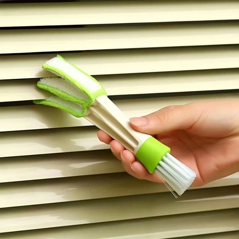 Blind Duster Venetian Blind Cleaner Claw Microfiber Brush, Anti-Static & Scratch-Proof for Air Conditioner Vents