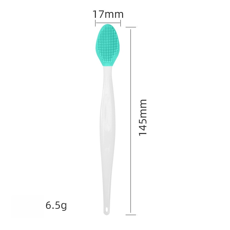 Facial Cleansing Brush Soft Silicone Bristles, Waterproof Deep Pore Cleanser for Sensitive & Normal Skin