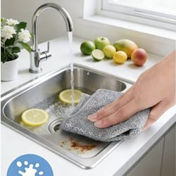 stainless steel dishcloths for non scratch kitchen cleaning