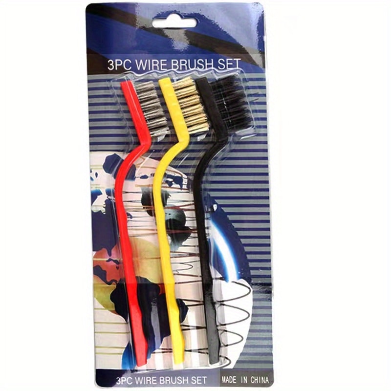 Piece Gas Stove & Range Hood Cleaning Brushes Household Kitchen Corner Decontamination Brushes