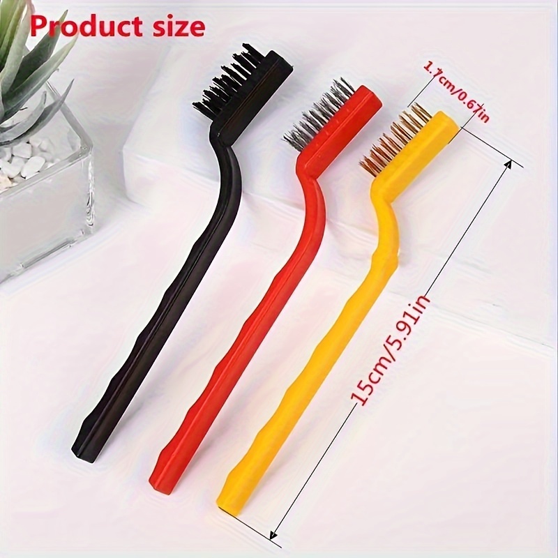 Piece Gas Stove & Range Hood Cleaning Brushes Household Kitchen Corner Decontamination Brushes