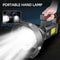 High Power LED Flashlight Waterproof Fishing Lantern USB Rechargeable Searchlight for Camping, Hiking & Outdoor