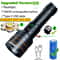 High Power Tactical LED Flashlight With Zoom Built In 26650 Battery Ideal For Outdoor Adventures 8