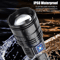 Ultra Bright LED Tactical Flashlight With Builtin Battery Powerful Emergency Camping Torch Tail Li 3