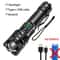 Rechargeable Tactical Flashlight Super Bright Long Range And Portable Lantern For Outdoor Adventure 6