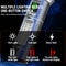 Rechargeable Ultra Bright Flashlight with Multi Light Source Zoom Long Beam & Side Flood Light for Outdoor Emergencies