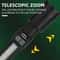 High Power Tactical LED Flashlight USB Rechargeable Camping Torch With Telescopic Zoom Built In Ba 2