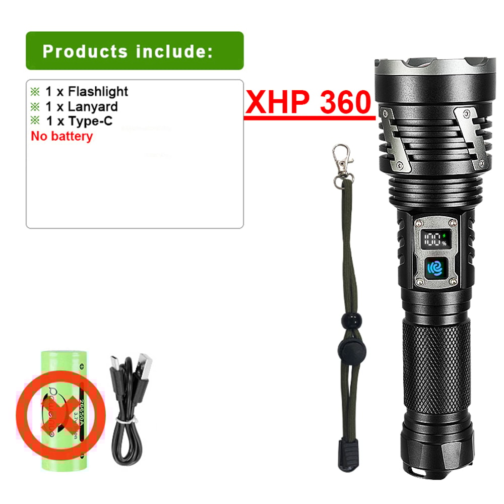Ultra Powerful Rechargeable Flashlight LED Super Bright Torch For Fishing Hunting 6