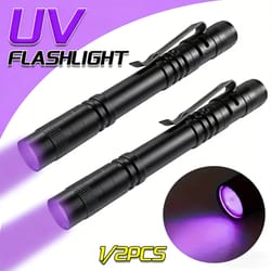 uv flashlight portable uv lamp for pet urine, scorpion detection, and more