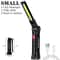 Portable COB LED Flashlight USB Rechargeable Work Light Magnetic Lanterna Hanging Lamp with Built in Battery
