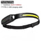 USB Rechargeable Induction LED Headlamp Modes Built In Battery For Outdoor Adventures Camping Fis 5