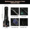 High Power LED Flashlight Rechargeable Type C Zoom Torch Window Breaker For Outdoor Camping Hiking 4