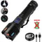 High Power LED Flashlight Rechargeable Type C Zoom Torch Window Breaker For Outdoor Camping Hiking 6