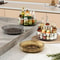 Rotating Storage Rack Multifunctional Turntable for Kitchen Countertops, Spice Storage, and Desktop Organization