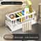 Kitchen Sink Drain Rack Organizer Versatile Sink Shelf, Soap Sponge Holder & Countertop Storage for Efficient